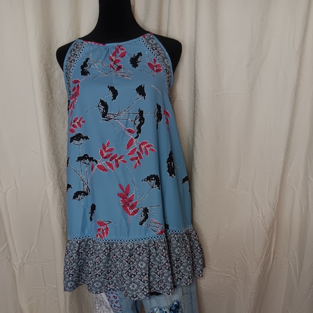 Suzanne Beto 🇺🇲 women's blue dress L